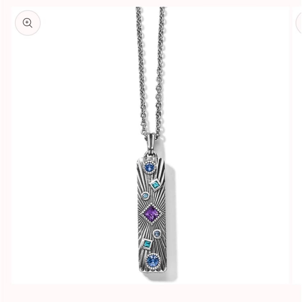NWT Brighton Halo Rays Bar Necklace